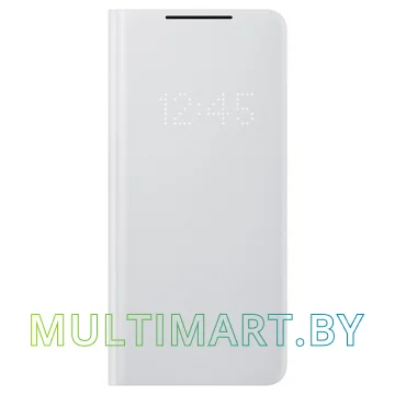 Чехол Samsung Smart LED View Cover для Galaxy S21 Ultra (серый)
